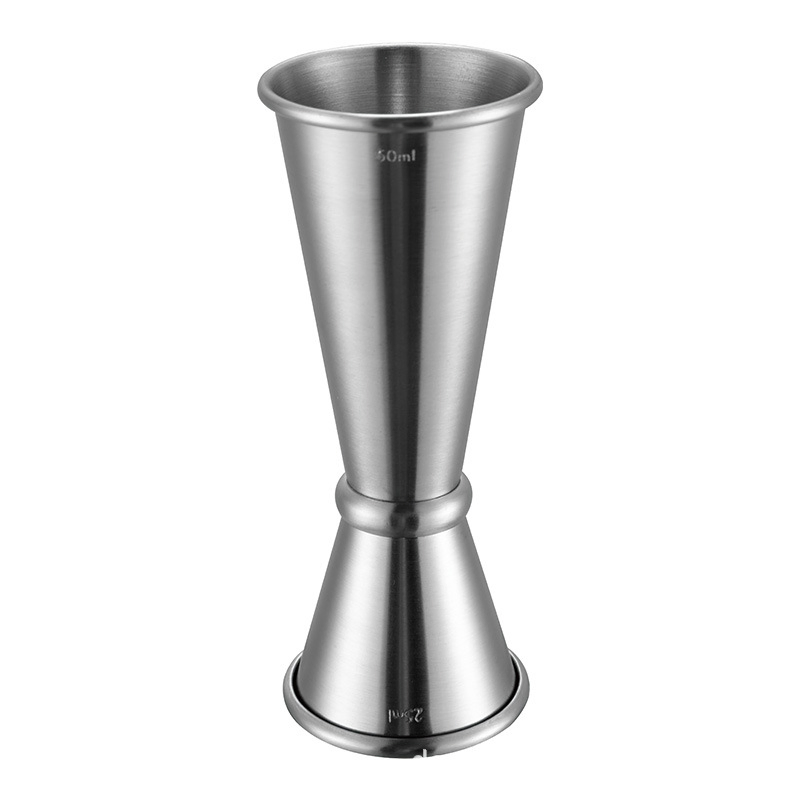 Bar Stainless Steel Double Headed Cocktail Jigger with Graduated Measuring