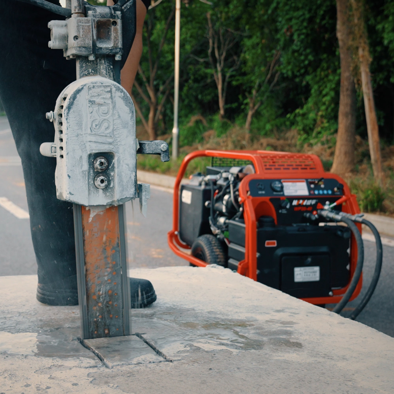 Portable Low Noise Double-Cylinder 18HP Engine Hydraulic Power Pack Unit