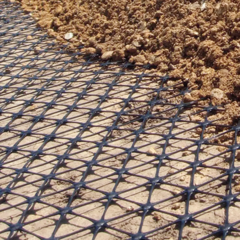 Advanced HDPE Geogrid Uniaxial Geocell 1.2m X 20m Length