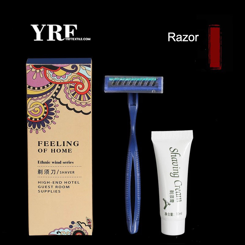 Yrf Hotel Shaving Kit and Dental Kit Hotel Amenity Individual Pack Hotel Slippers