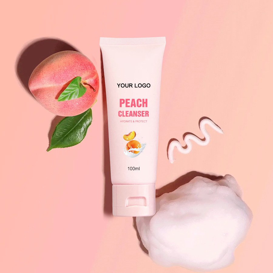 Custom Logo Korean Skincare Foam Cleanser for Sensitive Skin Sebum Control Moisture Balance & Pore Minimization Deep Cleansing