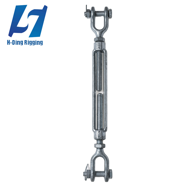 Jaw & Jaw/Eye & Eye/Jaw & Eye /Hook Forged Carbon Steel Zinc Plated Electro Galvanized DIN1480 Us Type Turnbuckle