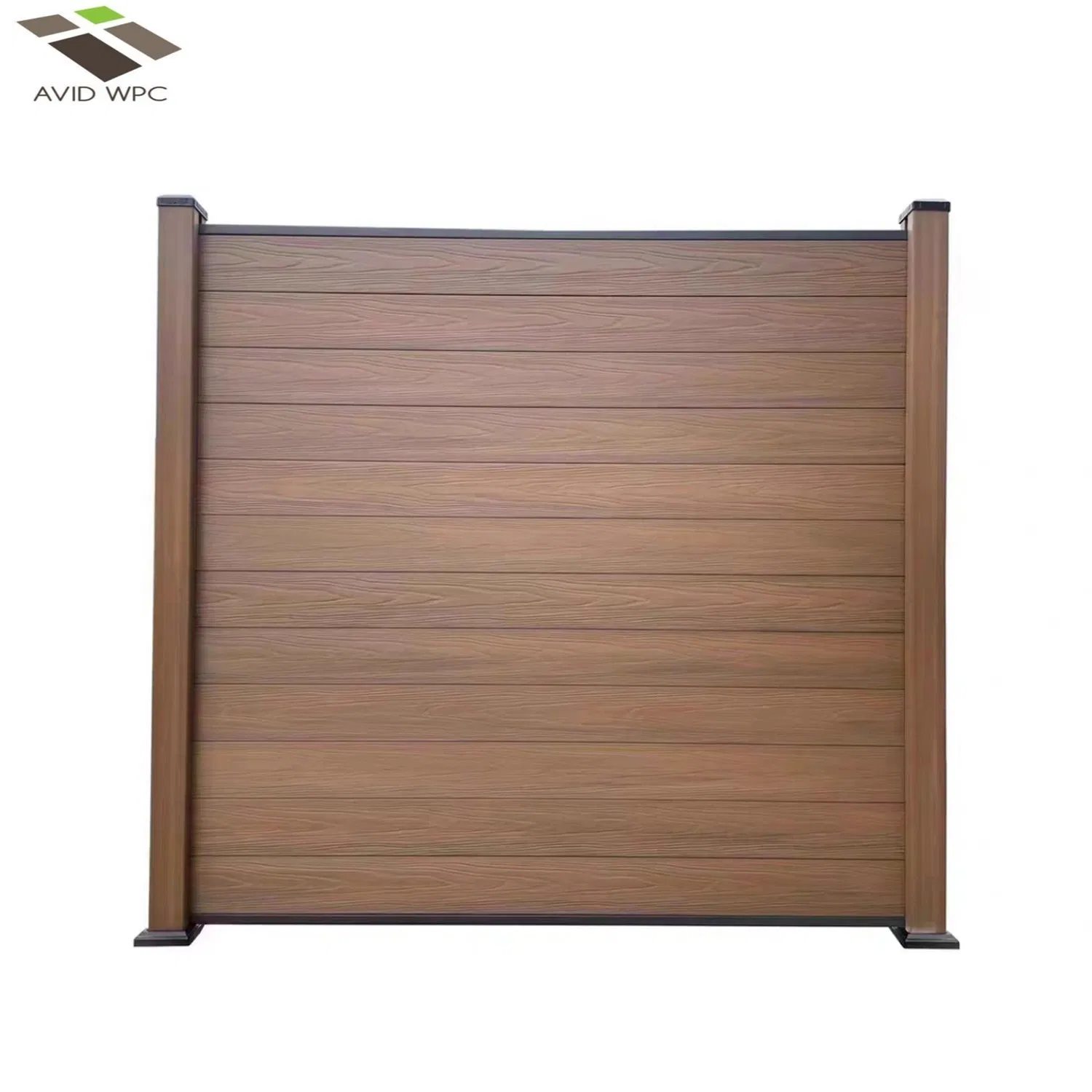Avid WPC Manufacturer Wholesale Wood Plastic Composite Fencing Garden Board Privacy WPC Fence