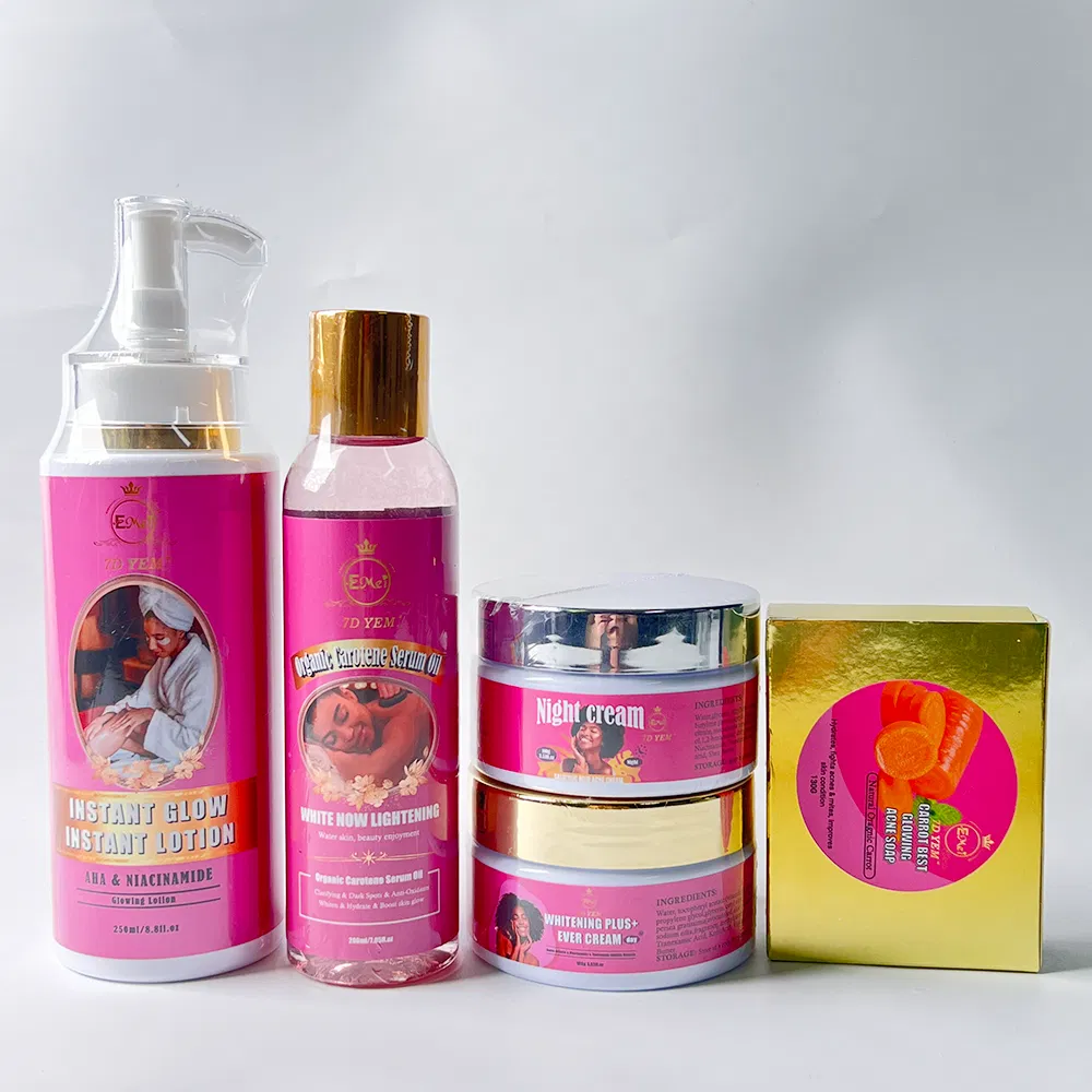 Best Price Five Piece Organic Skin Care Set Brightening Moisturizing Anti Aging Cosmetics Wholesale Unisex Adults Skin Care Set