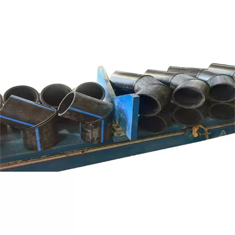 Zhongcai Pipe Fittings Equal Cross PE Welding for Water Supply Plastic Tube