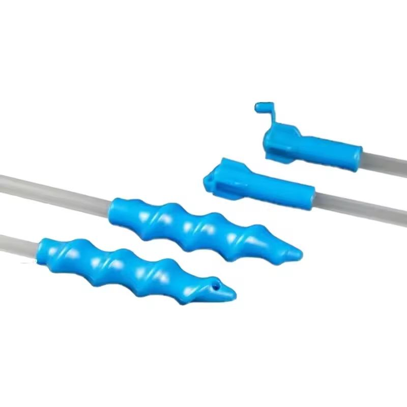 Disposable Pig Artificial Insemination Spiral Foam Tip Catheter for Sow with Handle