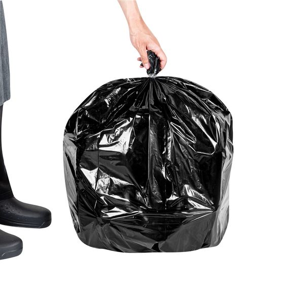 Прочные мусорные пакеты Yaleshi, плоские, HDPE