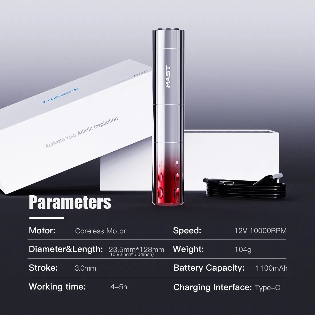 Wholesale Mast Latest Tattoo Pen High Performance