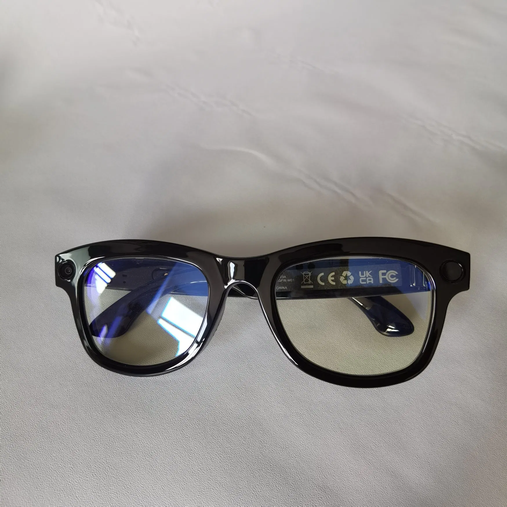 Smart Wearable Glasses Large Capacity Battery Voice Translation Record Video Smart Glasses with Shooting Camera