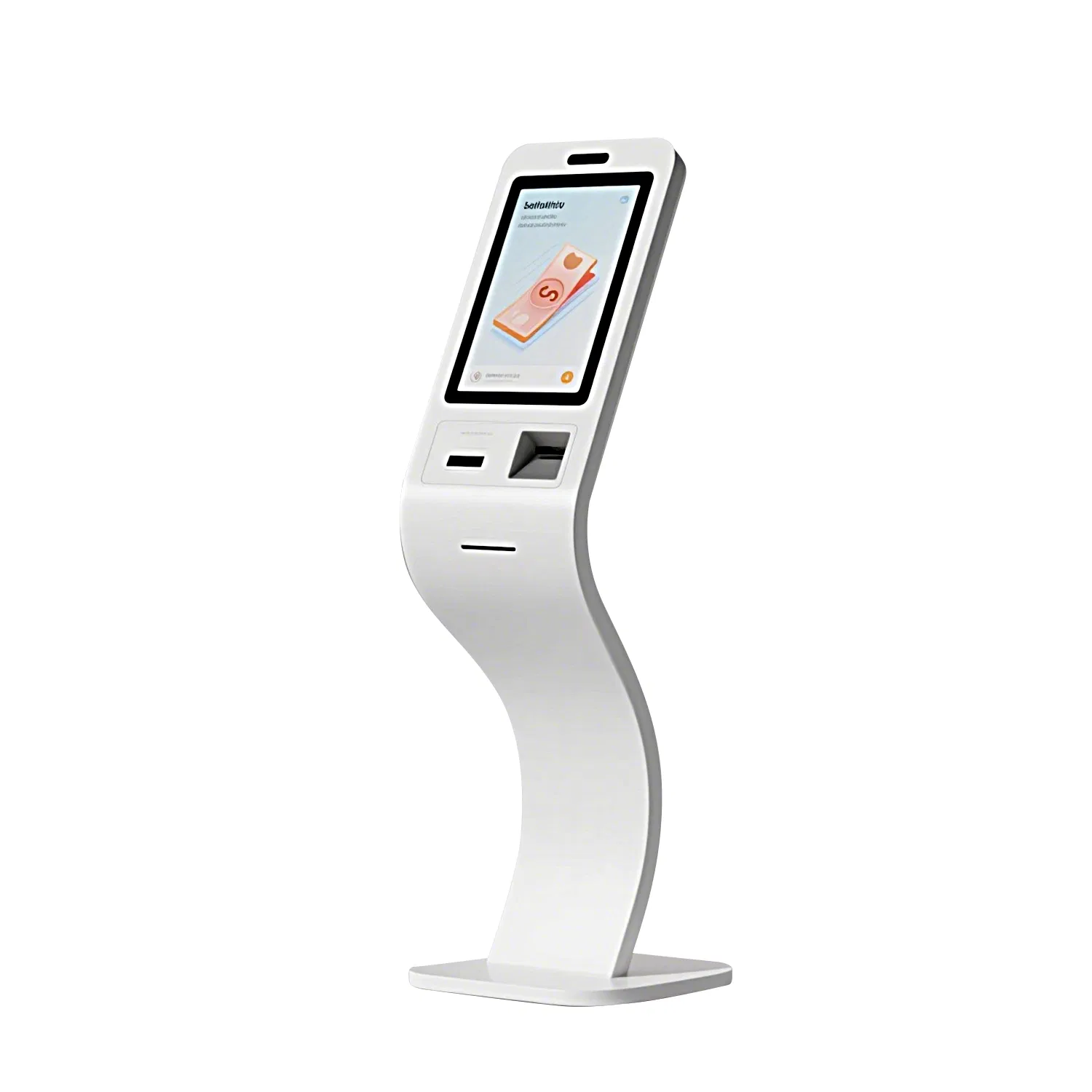 Dongji 15.6/21.5" Cinema Self-Service Kiosk Commercial Service Equipment Floor Stand Indoor Payment Kiosks with Receipt Printer