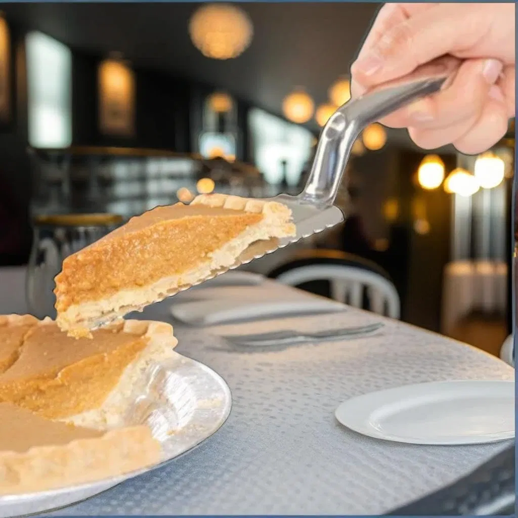 Heavy Weight Silver Plastic Pie Cake Server Shovel Slicers