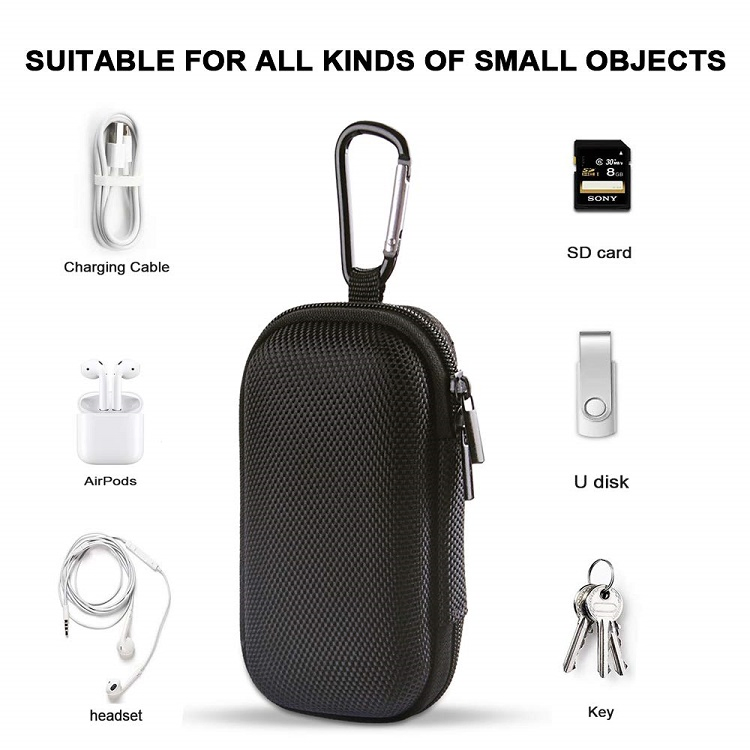 Портативный ударопрочный чехол EVA для наушников