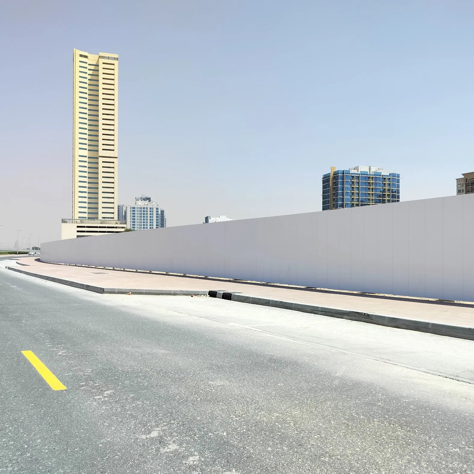 PVC Fencing Hoarding Panels PVC Security Fence for Construction