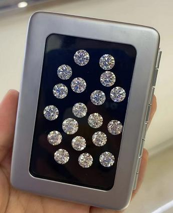 Round Briliant Diamond of Hpht