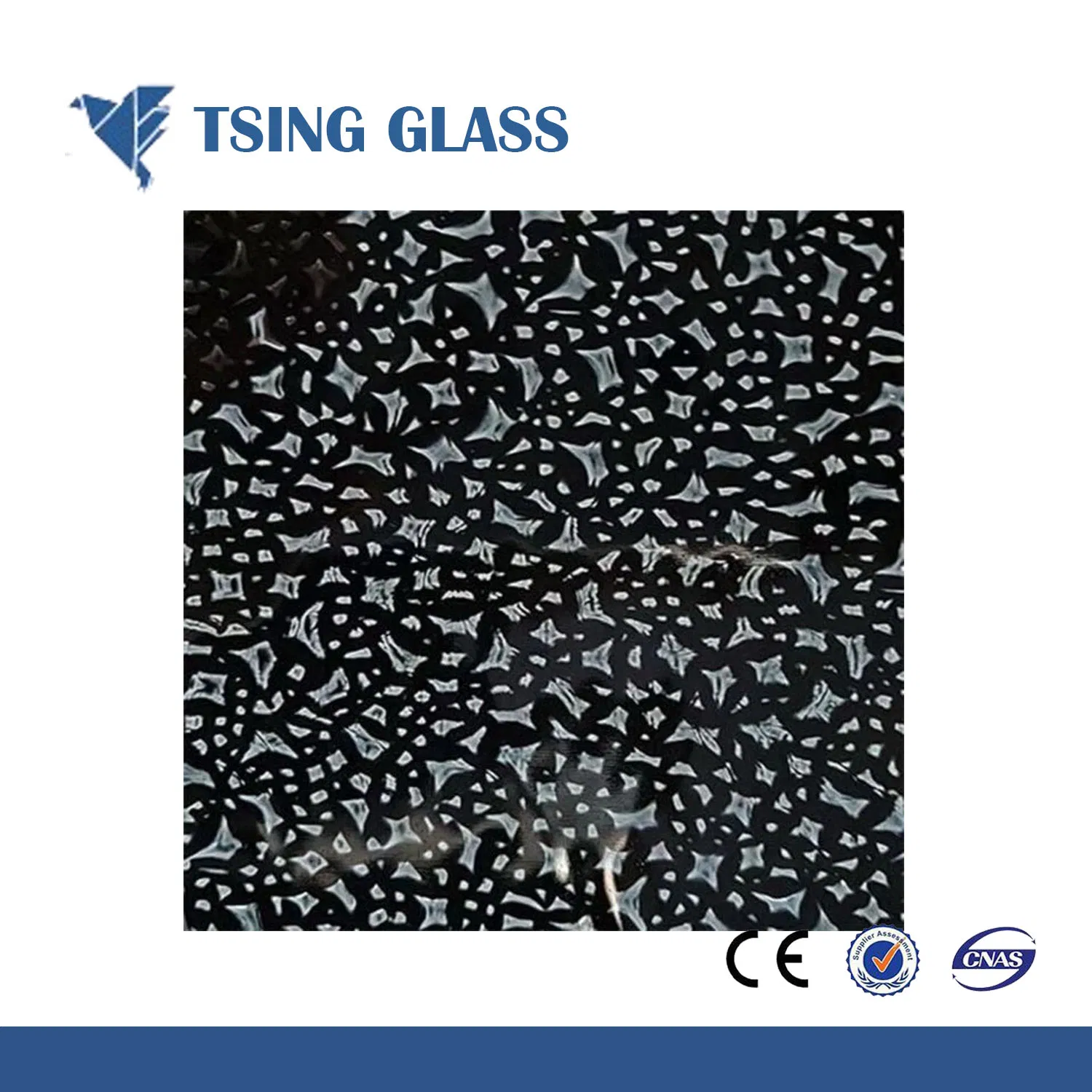 3-8mm Bronze Patterned Glass Design Glass Figured Glass for Building