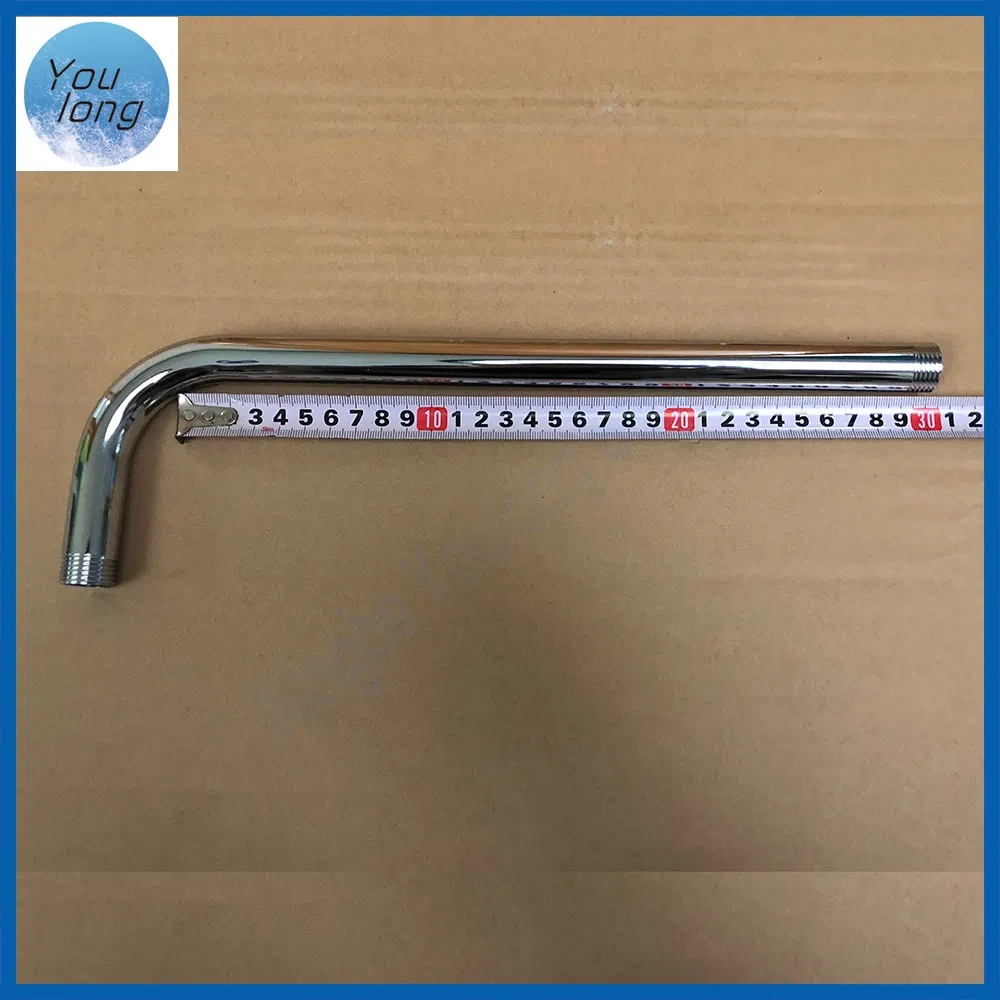 Stainless Steel Shower Arm Factory Manufacture 40cm Holder Ss Shower Arm