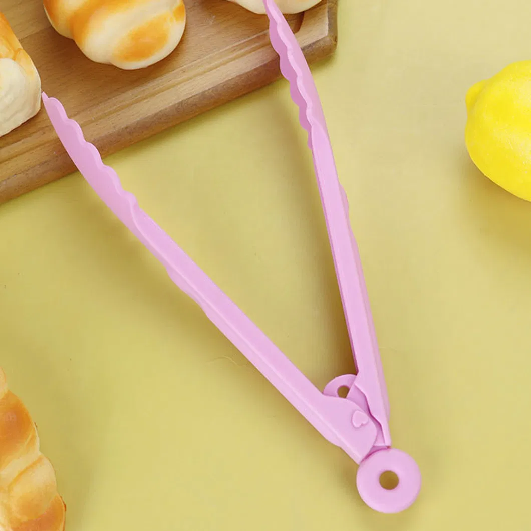 Heat Resistant Durable Food Tong Ice Salad BBQ Tong Kitchen Gadgets BPA Free Plastic Food Tongs