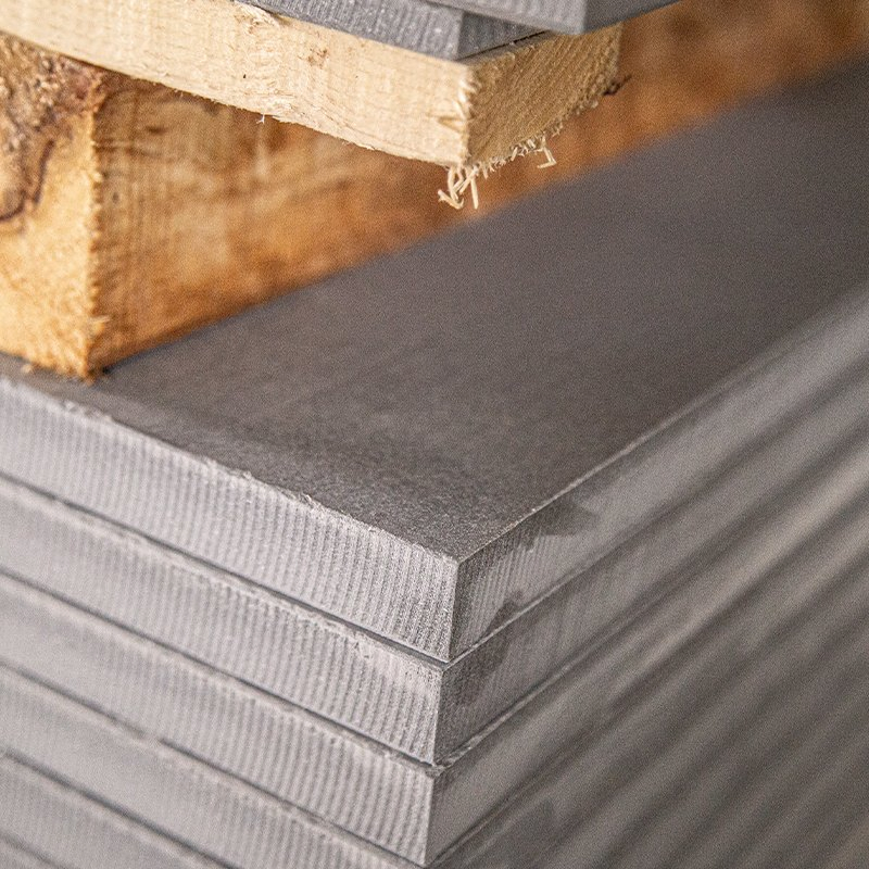 Eco-Friendly Non-Combustible Various Sizes Low Water Content 6mm Cement Fiber Board Exterior