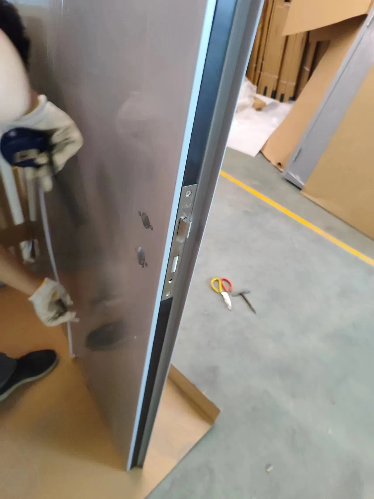 UL Approved Commercial Building Hotel Metal Fire Proof Door Entrance Steel Fire Doors