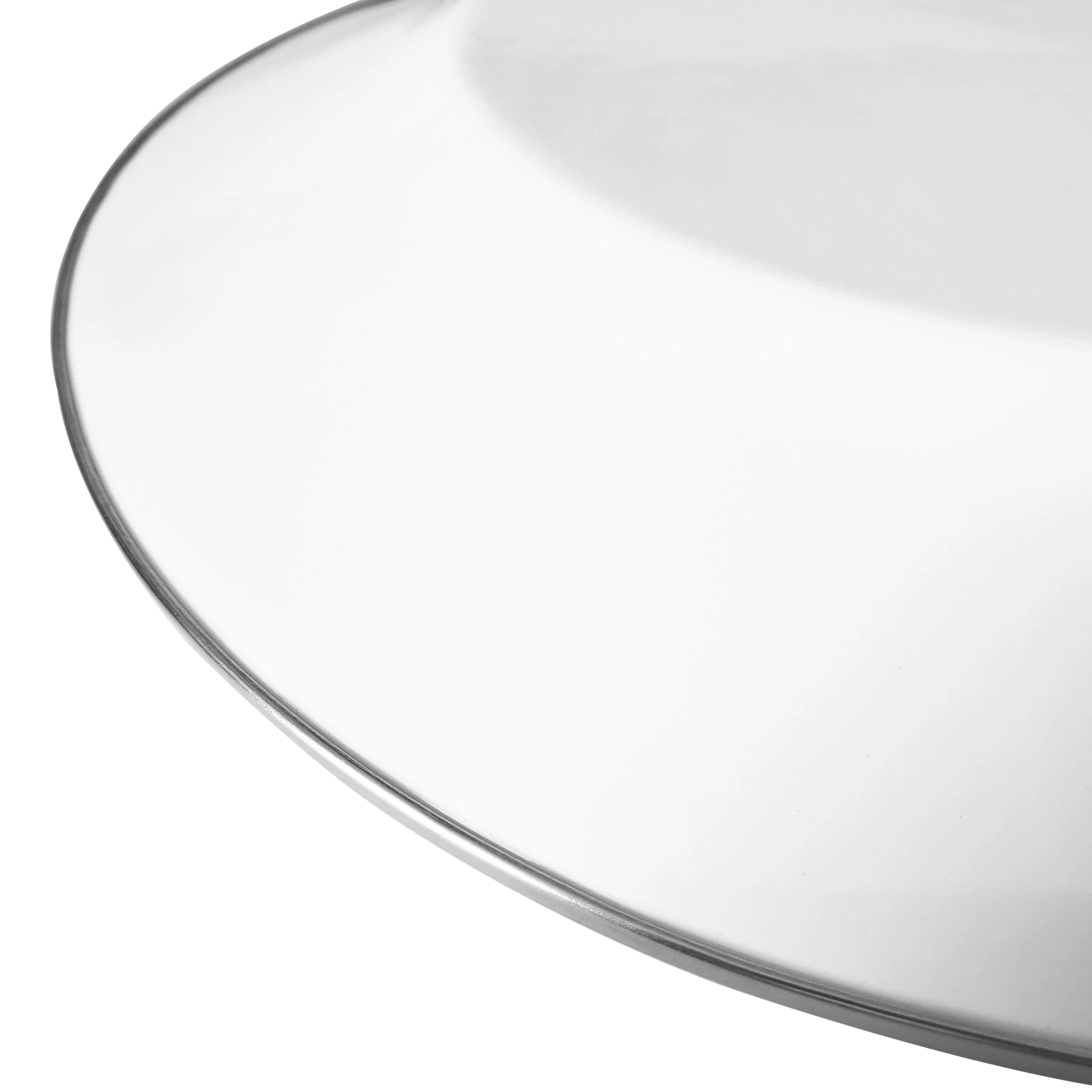 Cutom Logo 20cm 26cm Retro Steel Enamel Tableware Soup Plate Food Plate
