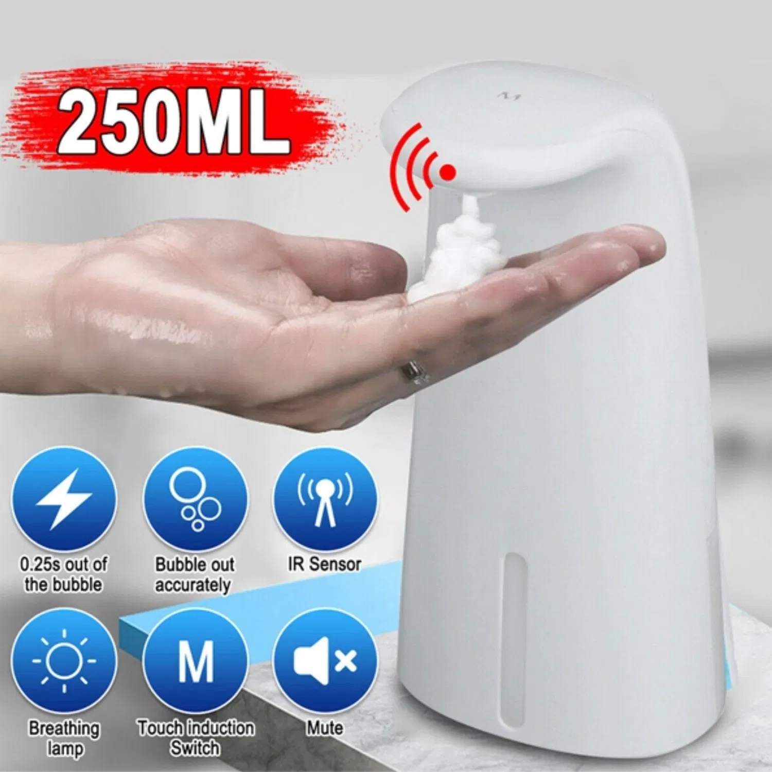 Sensor Touchless Liquid Hand Sanitizer Automatic Soap Dispenser
