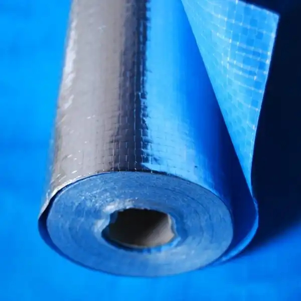 Heavy Duty Solid Fireproof Aluminum Foil Wall Wrap Thermal Insulation with 1.5 M Width