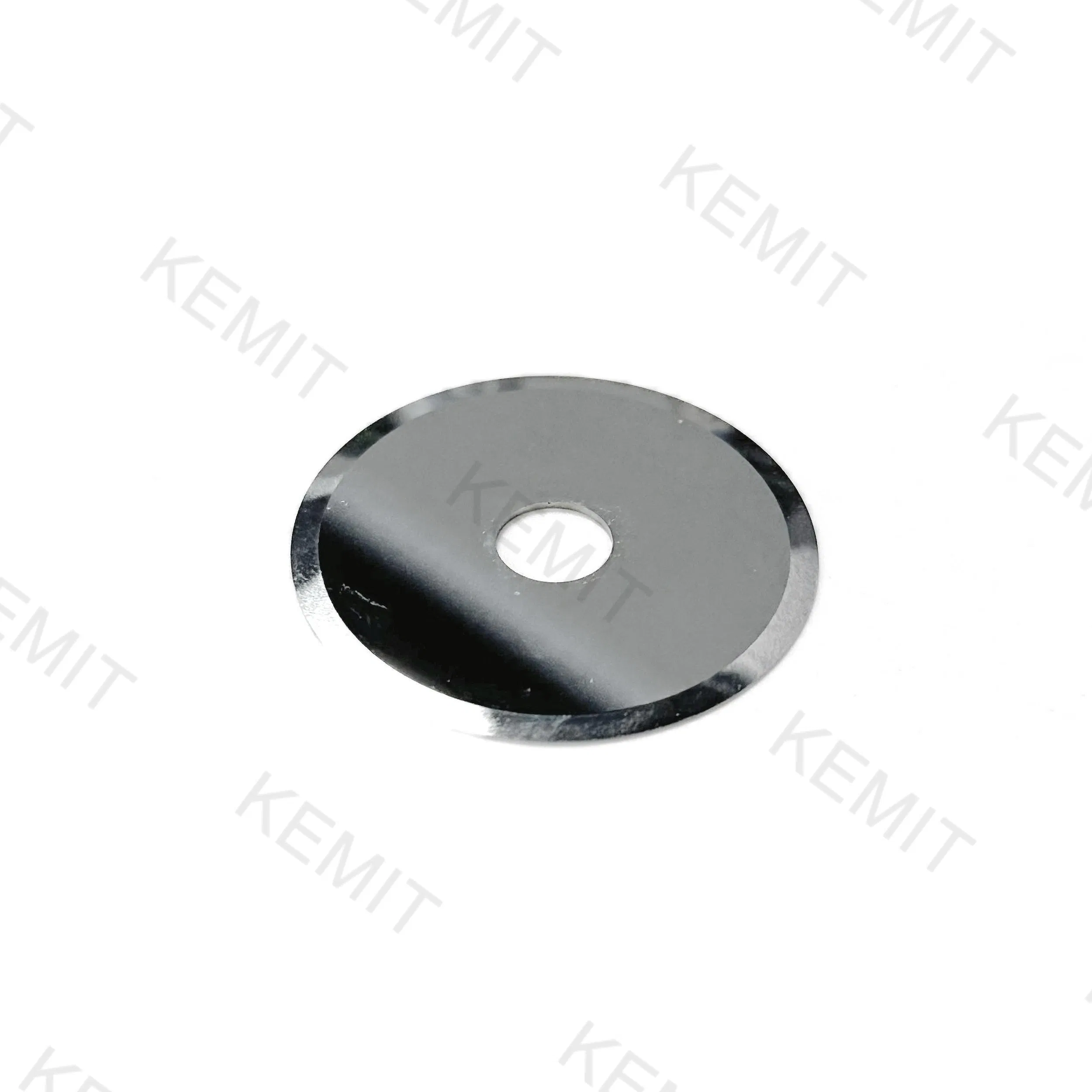 Kemit Cemented Carbide φ40Xφ8X0.63mm Round Cutting Tools Tungsten Carbide Cigarette Slitting Knife