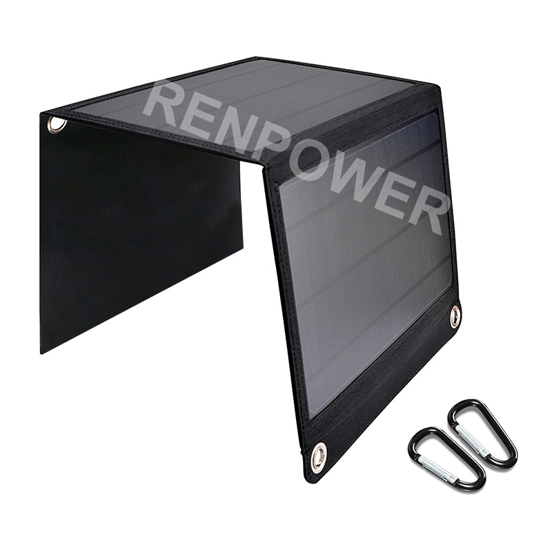 Outdoor Camping Folding Solar Panel 80W Power Battery off Grid System