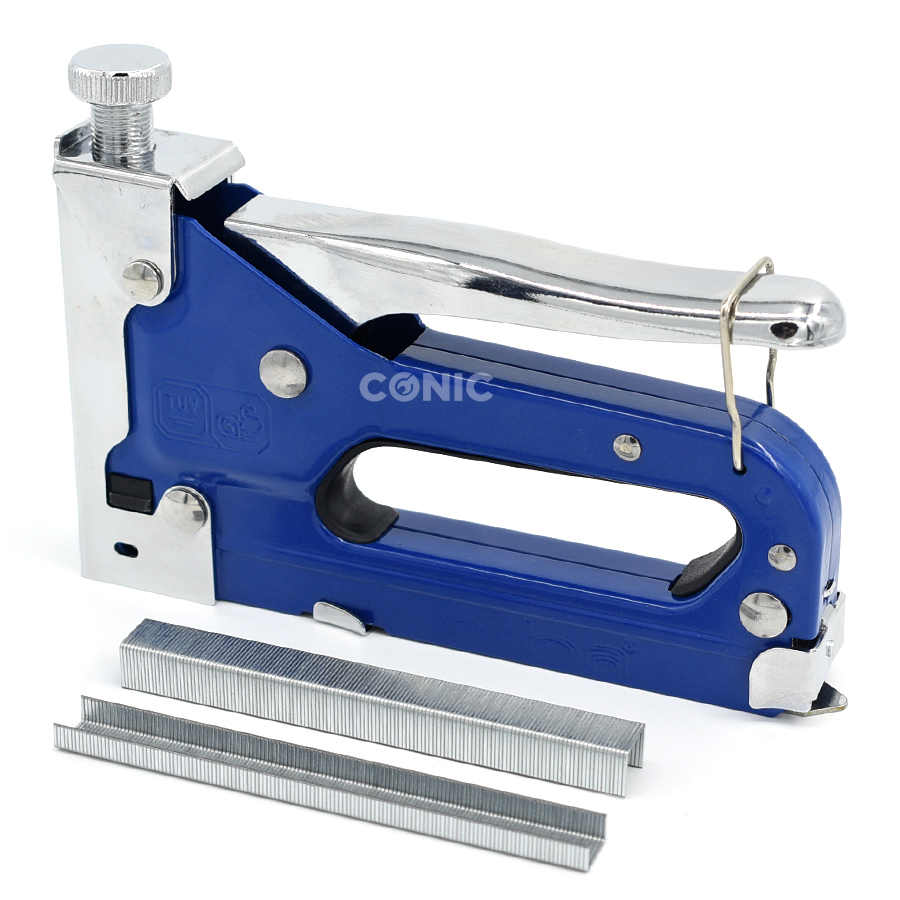 Multi-Function Manual Stapler Nail Tack Roof Decorative Hand Metal Staple Gun