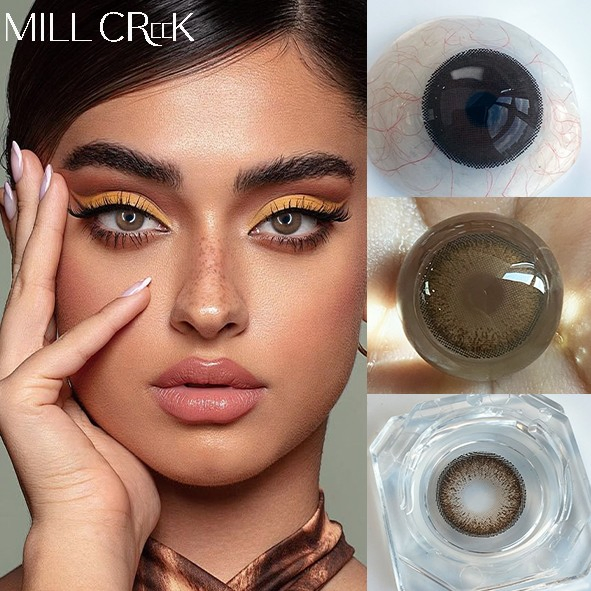 Millcreek Haipurecon Natural Color Contact Lens Beautiful Style Wholesale Yearly Disposable Colored Eye Contact Lenses