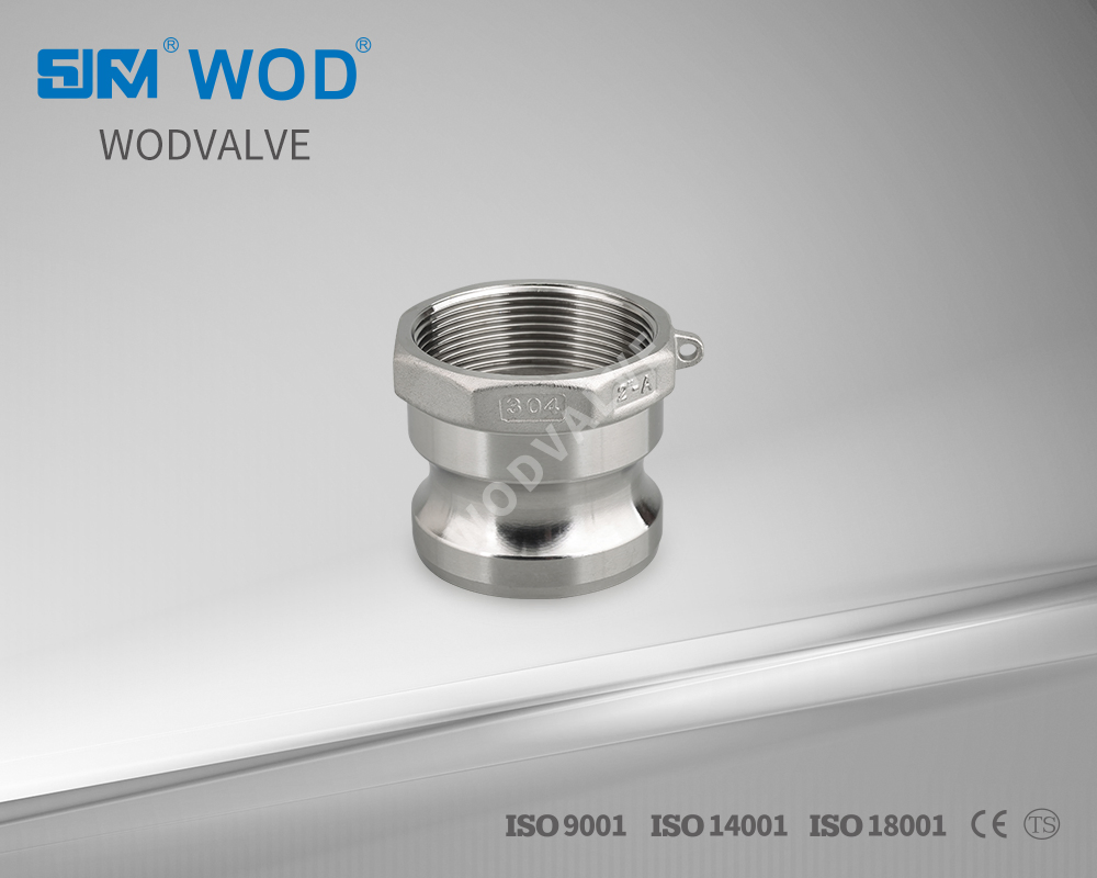 CF8 F Type Cam Lock Coupling Male Thread