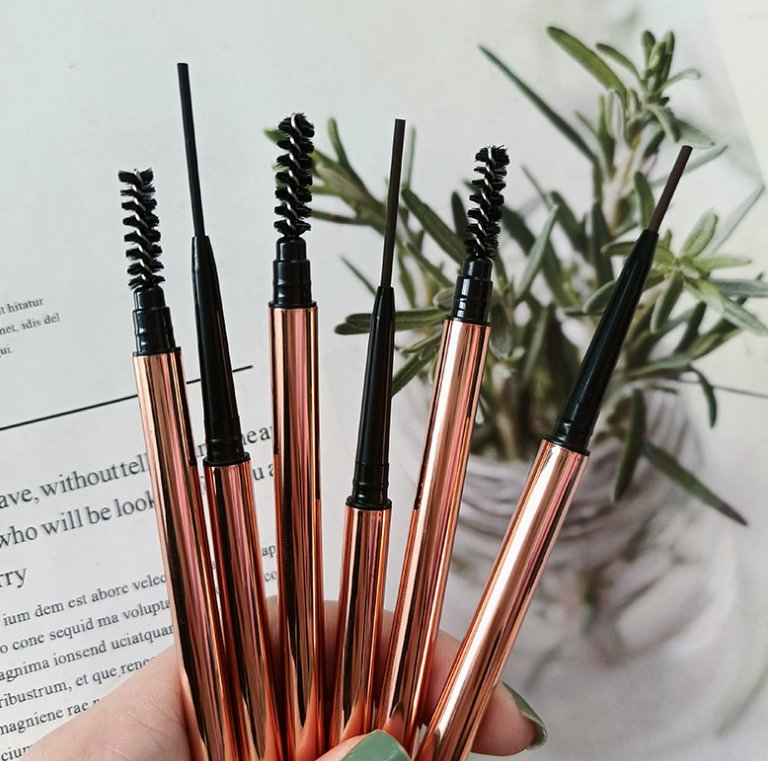 Eyebrow Pencil Private Label Waterproof Brow Makeup 6 Colors Eyebrow Pen