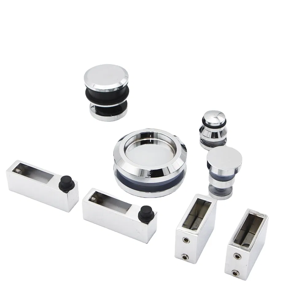 Premium Bathroom Sliding System for Glass Door Frameless Shower Door Hardware Kits