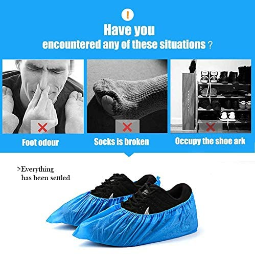 Wholesale Anti-Slip Dust Proof Plastic Disposable Shoe Cover