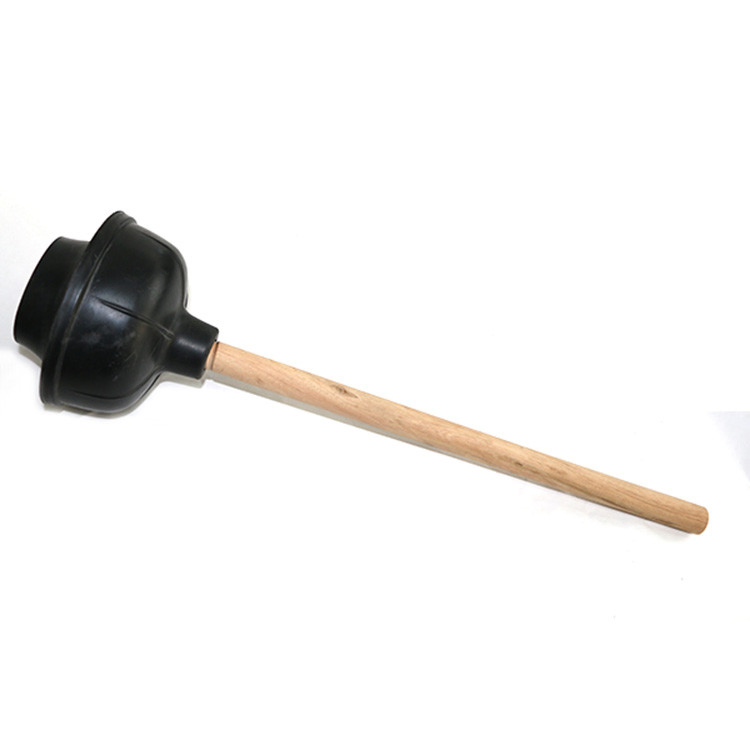 Amazon Best Selling Silicone Rubber Toilet Plunger with Handle Set with Holder