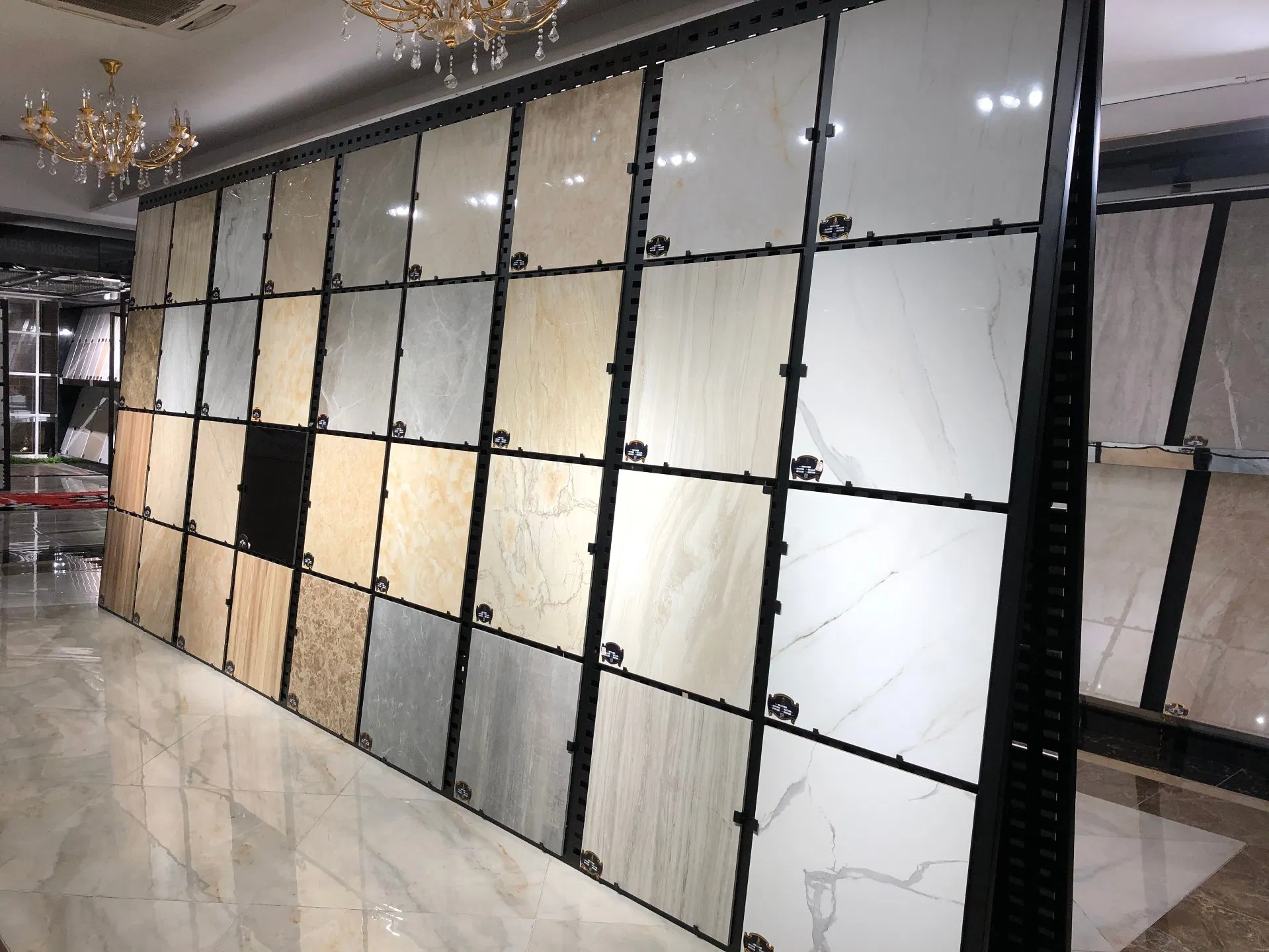 Керамогранитная плитка 600x600 мм, глянцевая, серая