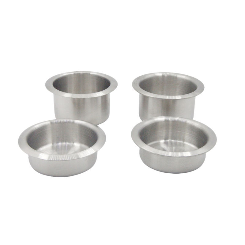 Подстаканник для дивана 57 мм, черный, нержавеющая сталь