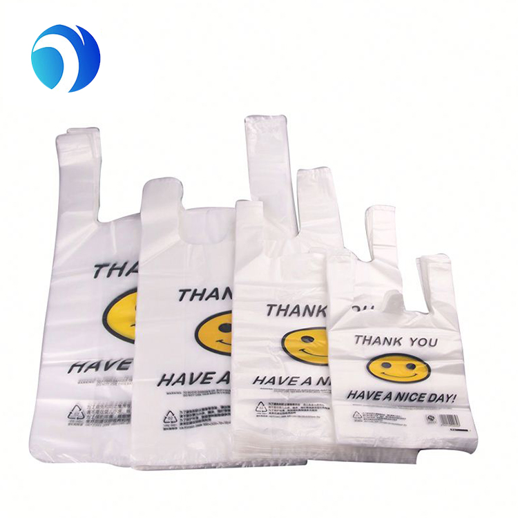 Eco Friendly High Quality Compostable PE PLA Biodegradable Grocery Shopping Packaging Plastic Bag