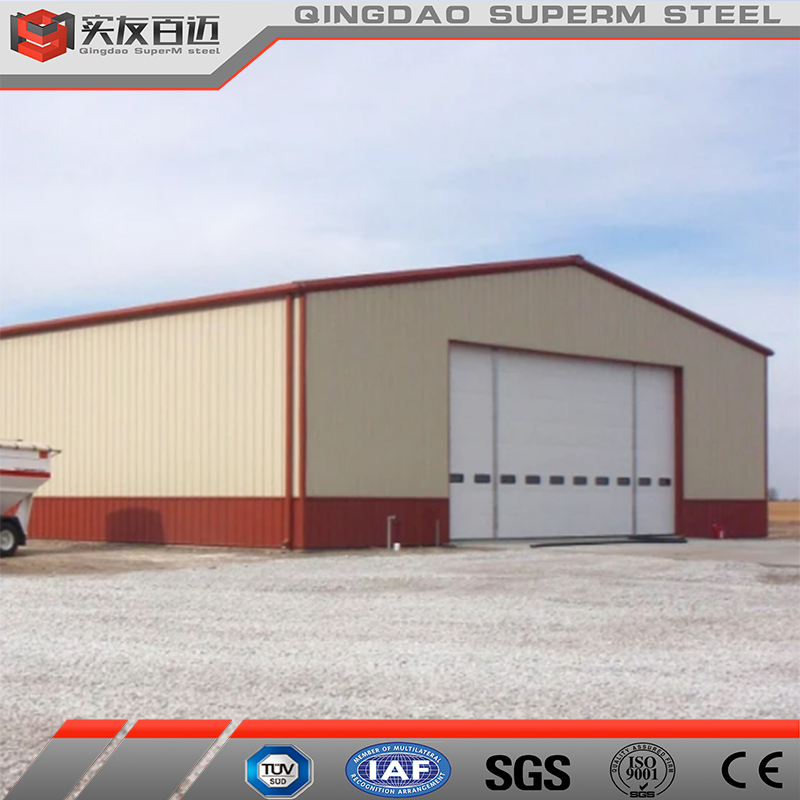 Steel Fabricated Building Industrial Storage Shed Prefabricated Steel Structure Metal Warehouse