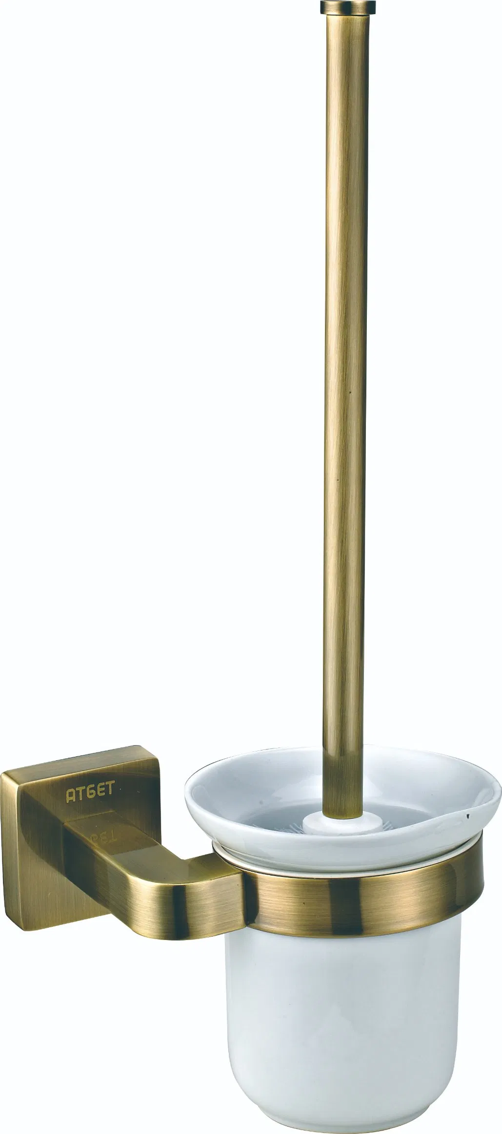 Держатель для туалетного ёршика бронза, нержавеющая сталь