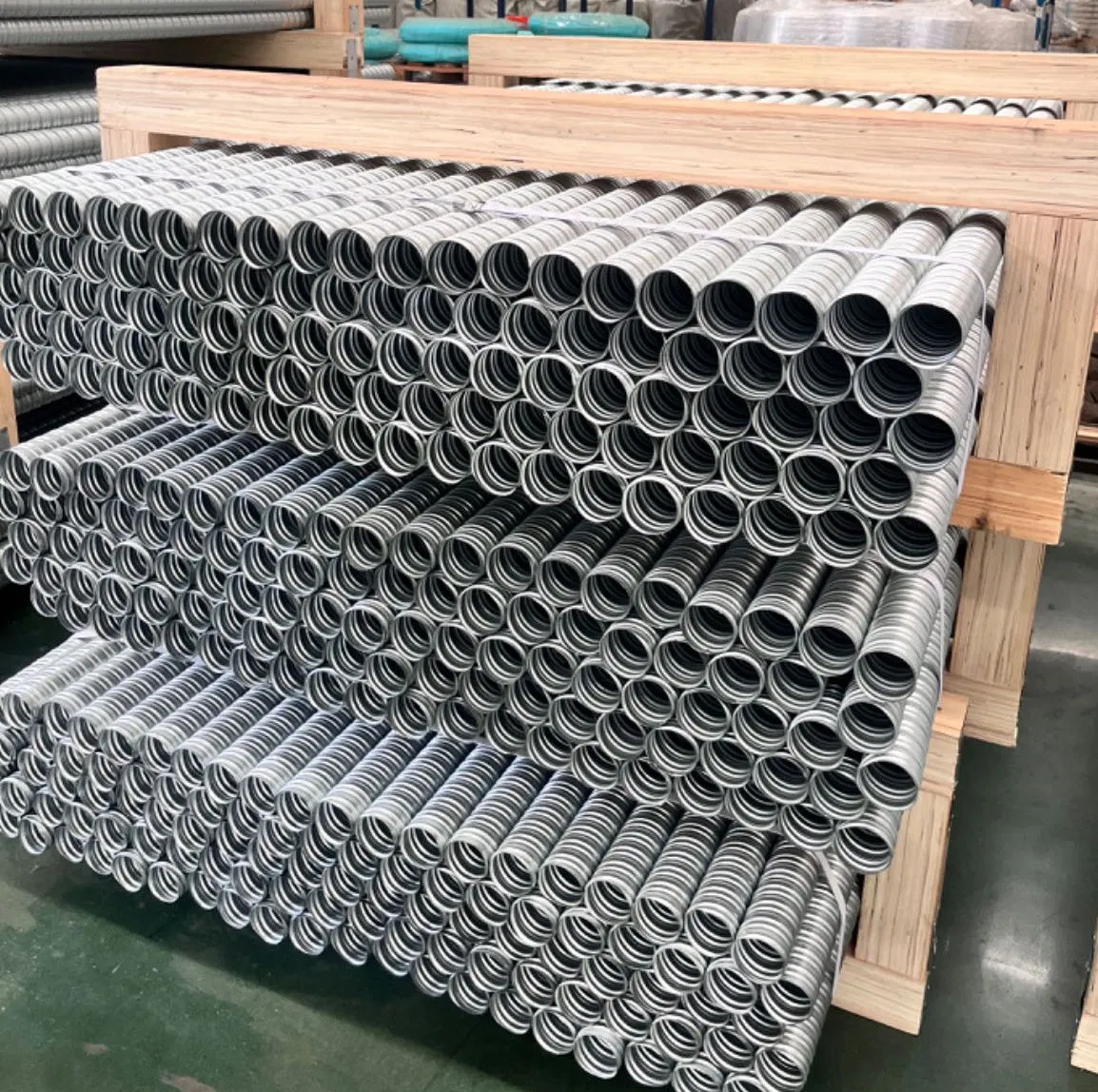 Metal Post Tensioning Galvanized Corrugated Duct for PC Strand 70mm