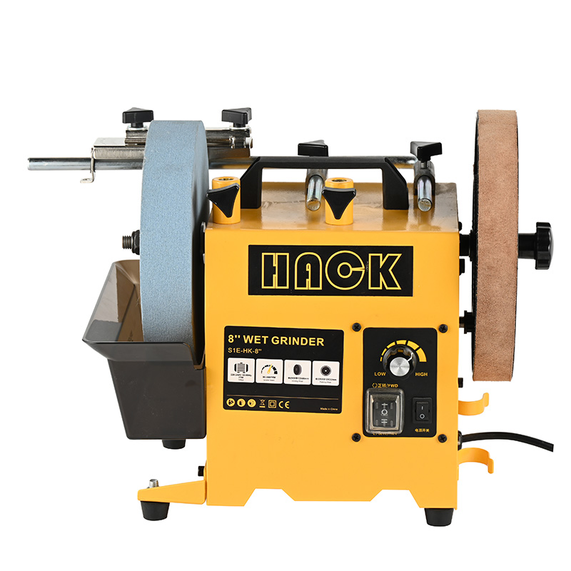 Low Speed Water Cooling Variable Speed 8" Stable Steel Frame Knife Sharpener Polishing Machine