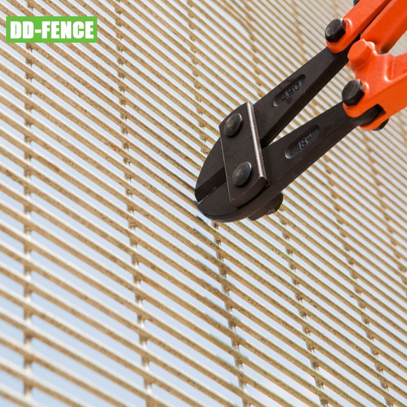 Powder Coated Galvanized 358 Anti Climb High Security Fence Panel for Industrial Commercial Residential Airport Boundary Railway Power Station