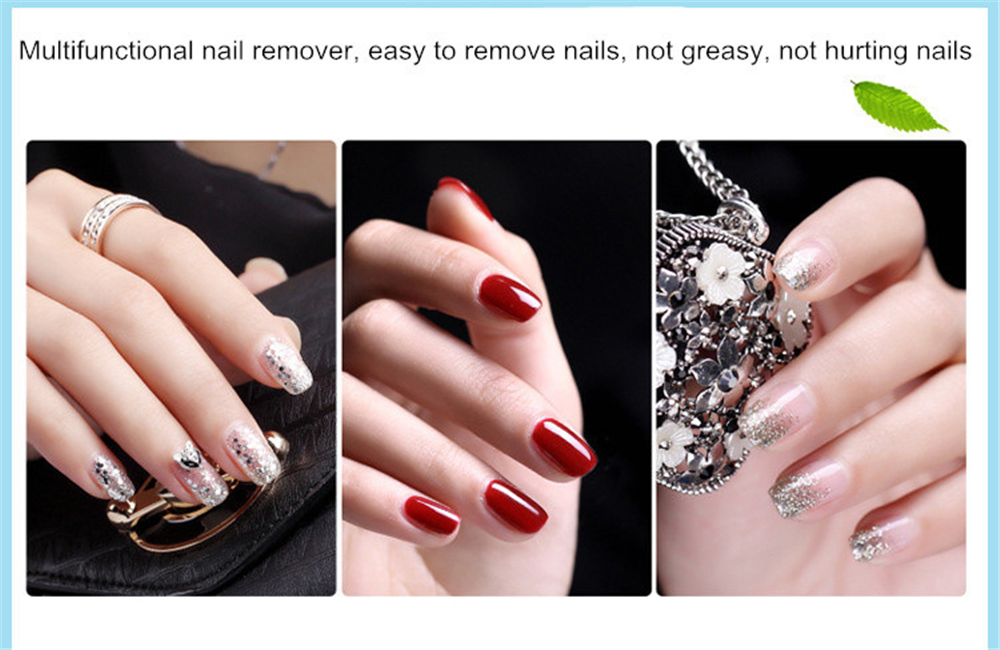 Nail Tool Private Label 160ml Magic Gel Nail Polish Remover, Cleanser, Nail Polish Remover, Easy to Apply Glue Nail Polish Gel