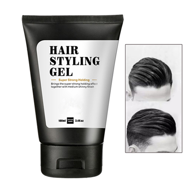 Herbal Natural Styling Super Strong Holding Hair Styling Gel for Men