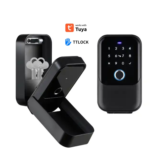 Smart Key Storage Box Safe Keybox for Airbnb with Waterproof Wall Mounted