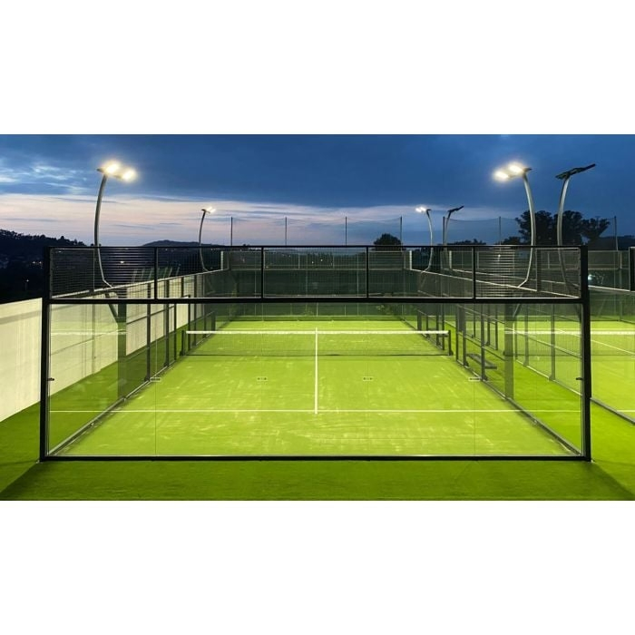 Professional Padel Court International Standard Panoramic Glass Padel Tennis Court with Factory Price