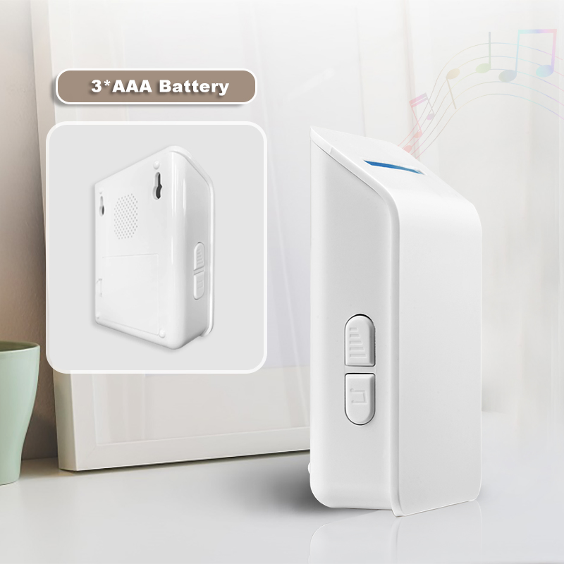 Wireless Doorbell Long Range 32 Ringtone Chime Battery Door Bell