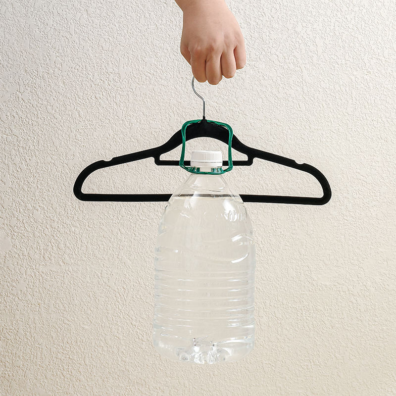 5packs with Paper Card Velvet Hangers Cheap Coat Non Slip Suit