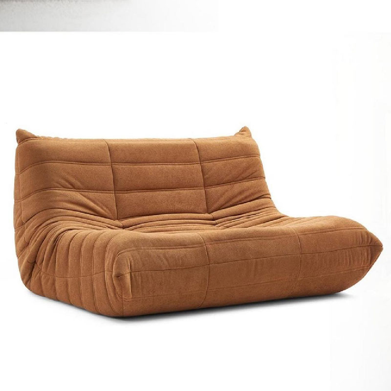 Orthopedic Support Modern Sofa with High-Density Polymer Sponge and Silk-Blend Lamb Wool Cushioning